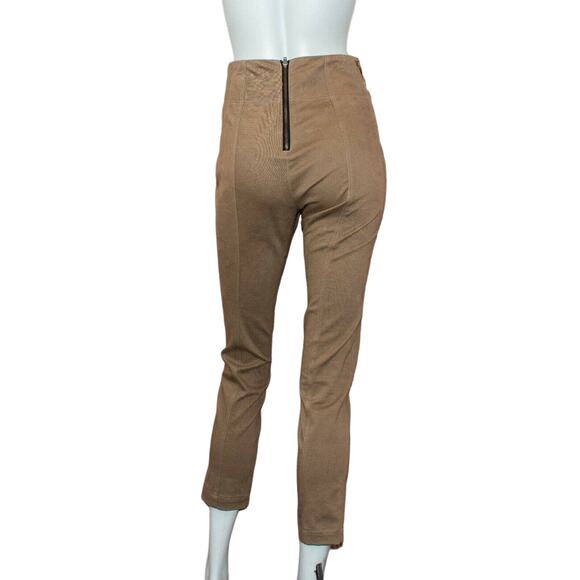 Michelle Mason Corset Pants Laced sides Khaki Women's 26w - Picture 5 of 10